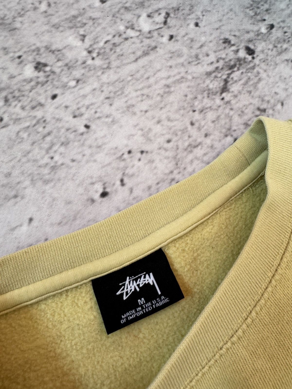 Stussy × Vintage STUSSY CENTER HAFT LOGO OVERSIZE BAGGY FIT SWEATSHIRT Size US M / EU 48-50 / 2 - 7 Thumbnail