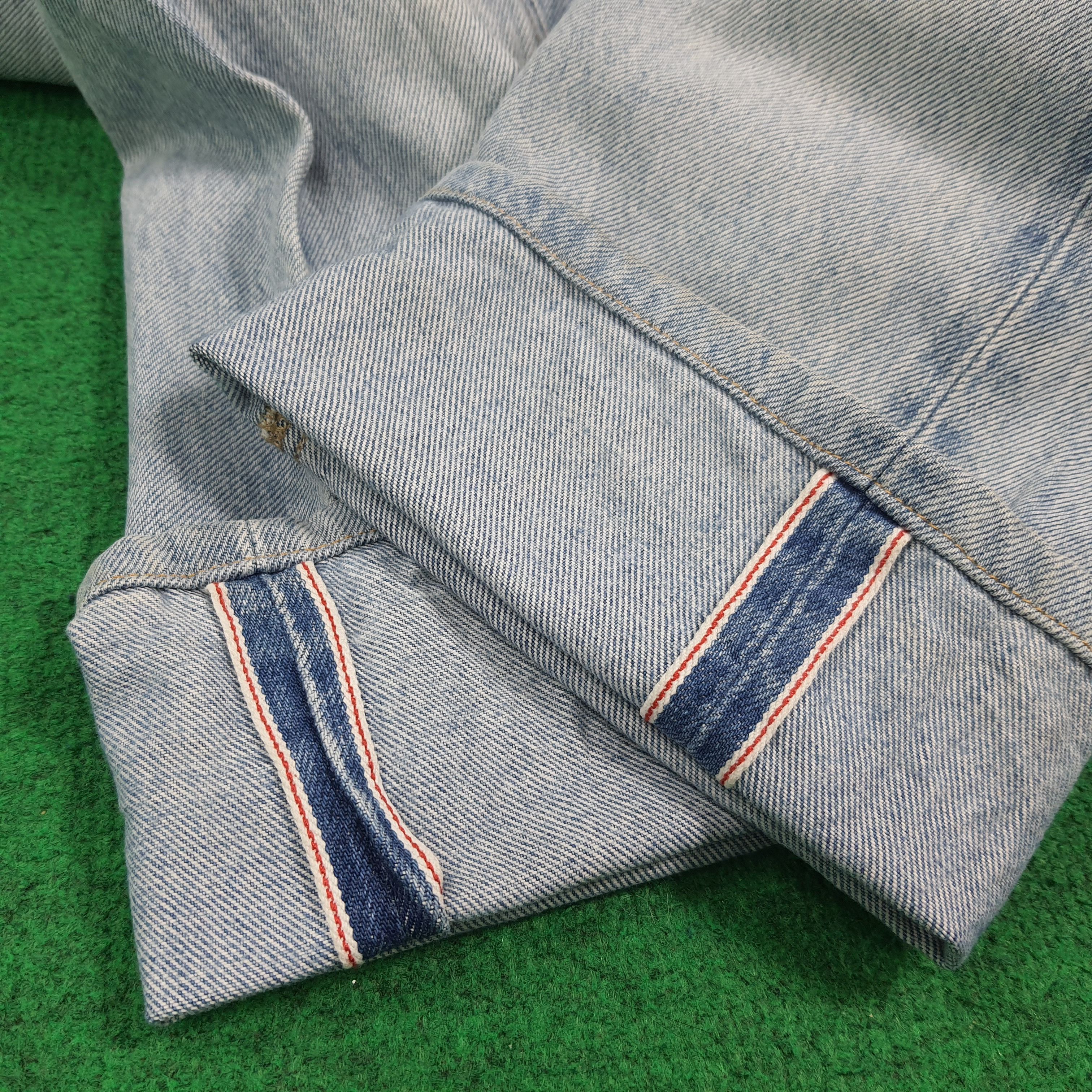 Billabong Vintage Andy Warhol x Billabong Selvedge Rugged Jeans C280N9 Size US 35 - 6 Thumbnail