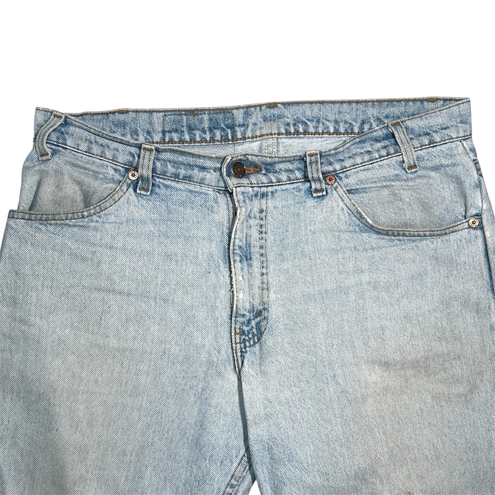 Levi's 1980’s Levi’s Orange Tab Light Wash Jeans Zipper Fly USA Size US 34 / EU 50 - 2 Thumbnail