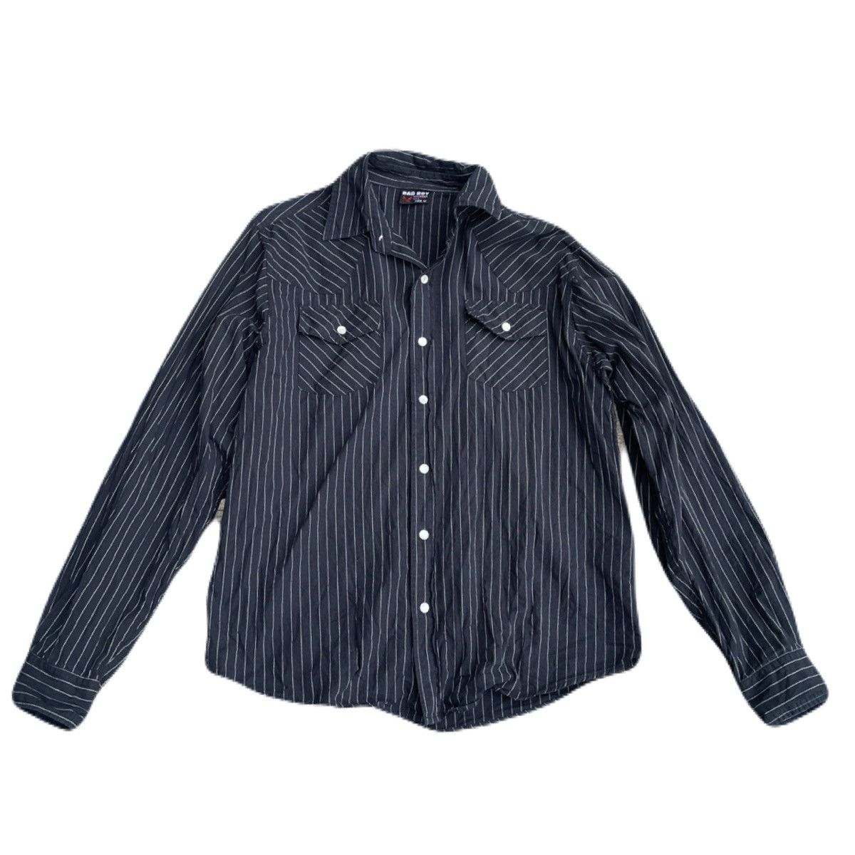 If Six Was Nine 2000s Japanese archive Vkei Gyaruo Badboy Wing Shirts Y2K Size US S / EU 44-46 / 1 - 4 Thumbnail