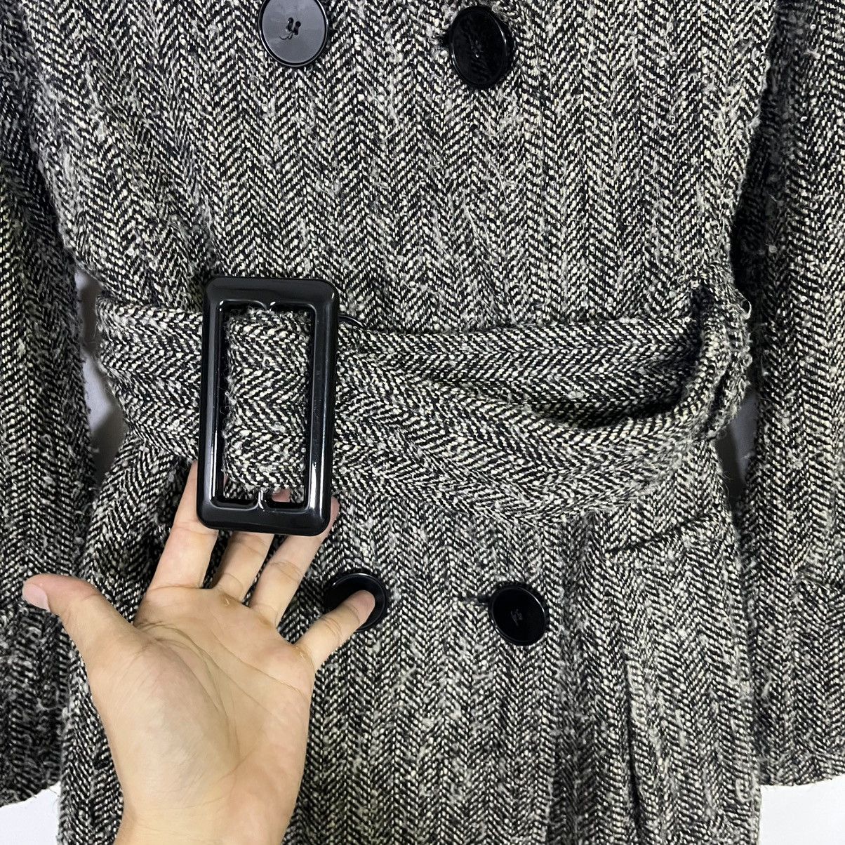 Beauty Beast ZARA WOOL TRENCH COAT Size S / US 4 / IT 40 - 3 Thumbnail