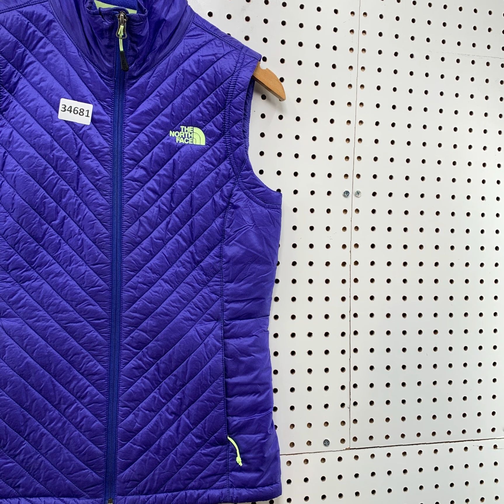 The North Face The North Face Puffer Vest Jacket Womens Small Purple Quilted 17.5x26 Blue | The North Face Quilted Vest Jacket Womens Small Purple Blue 17.5x26 Size S / US 4 / IT 40 - 4 Thumbnail