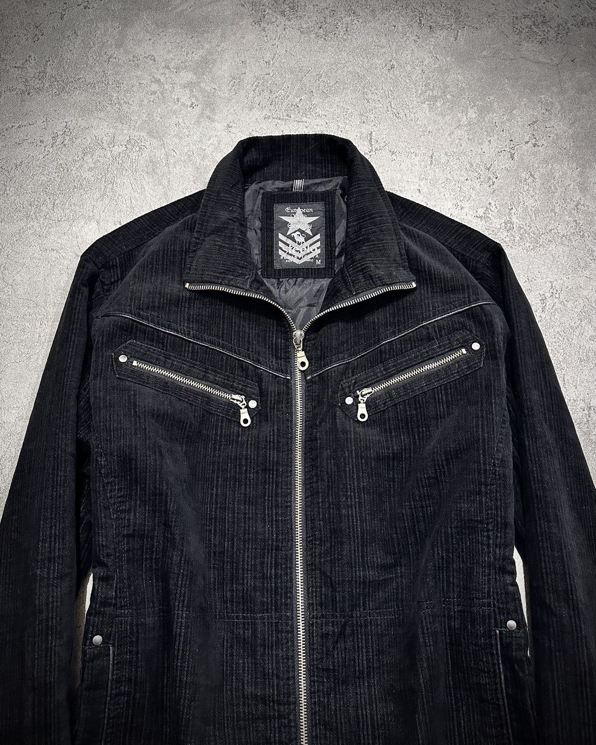 Japanese Brand Vkei Steelo Velvet Bikers Jacket Kmrii Backlash Style Size US M / EU 48-50 / 2 - 2 Thumbnail