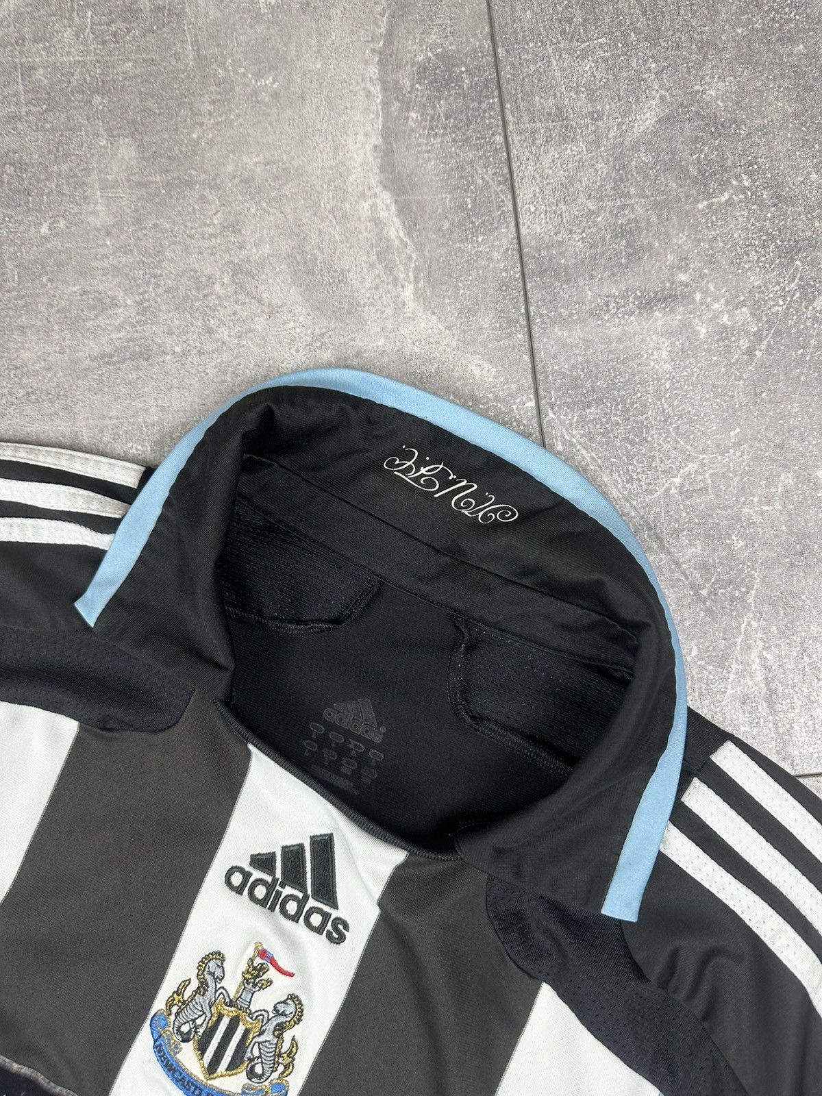 Adidas Adidas New Castle 2007/08 Home Soccer Jersey Size US L / EU 52-54 / 3 - 9 Thumbnail
