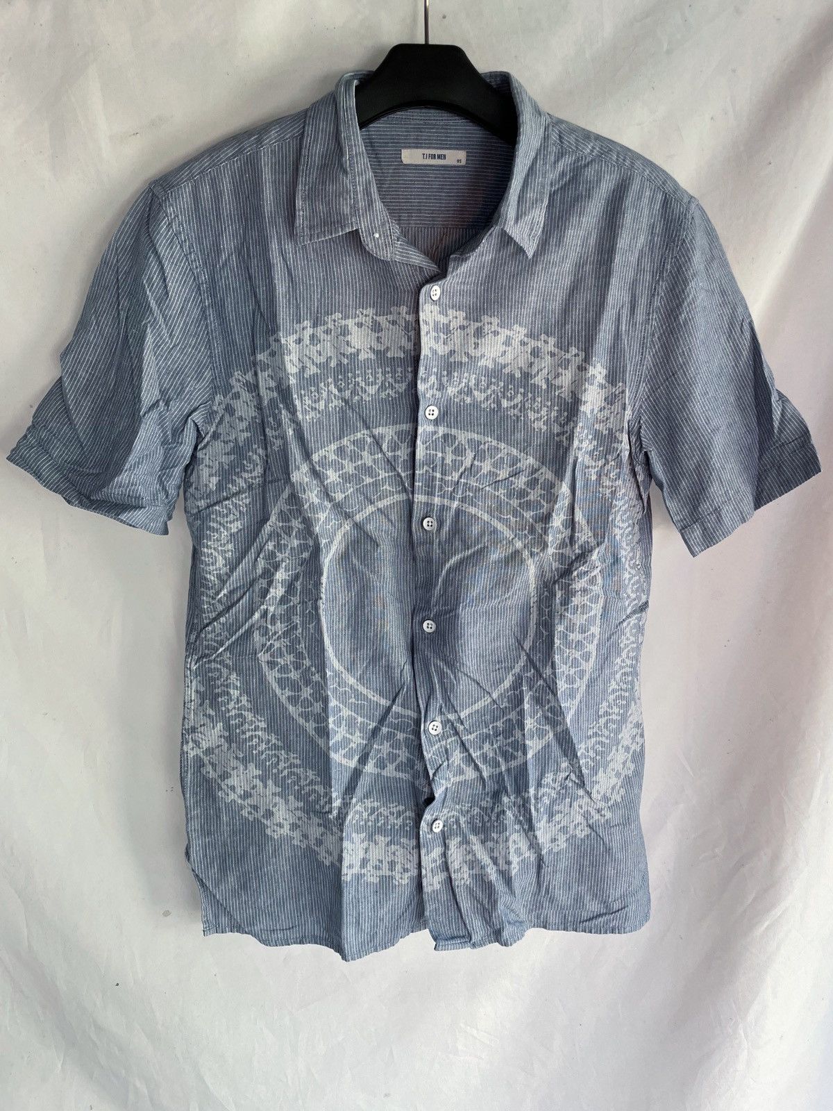 If Six Was Nine T.I FOR MEN ART BUTTON UP SHIRT Size US M / EU 48-50 / 2 - 1 Thumbnail