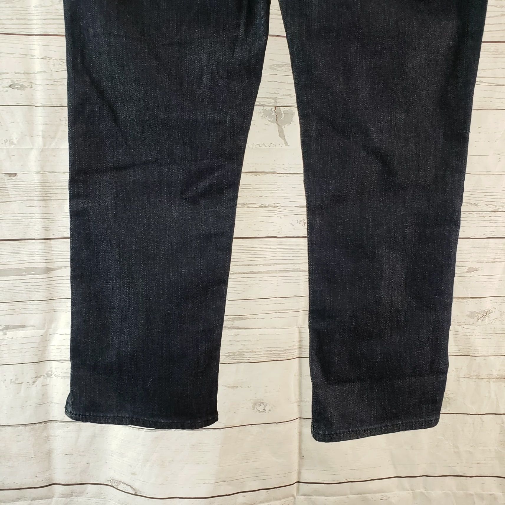 Vintage Silver Womens Avril Capri Jeans Sz 27 Blue Low Rise Dark Wash Denim Cotton Blend Jeans Size 27" / US 4 / IT 40 - 5 Thumbnail
