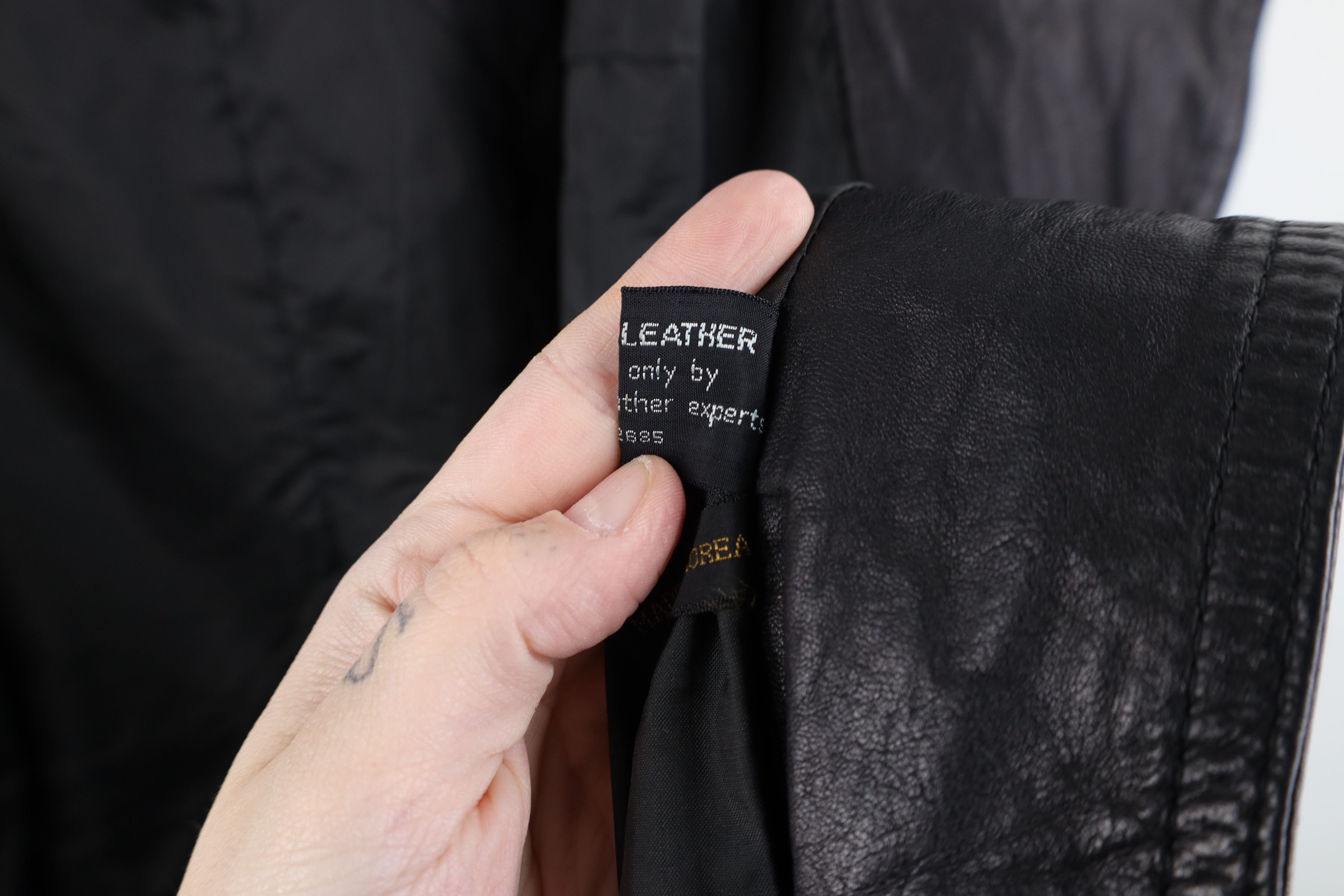 Vintage Vintage 70s Streetwear Belted Leather Trench Coat Jacket Size L / US 10 / IT 46 - 13 Thumbnail