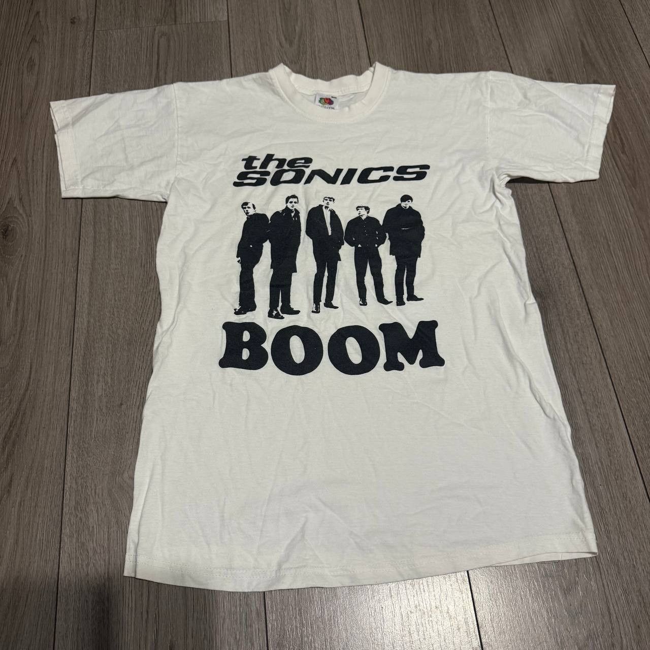 Fruit Of The Loom The Sonics Boom Band T Shirt Vintage Rock Tee Small Size US S / EU 44-46 / 1 - 1 Thumbnail