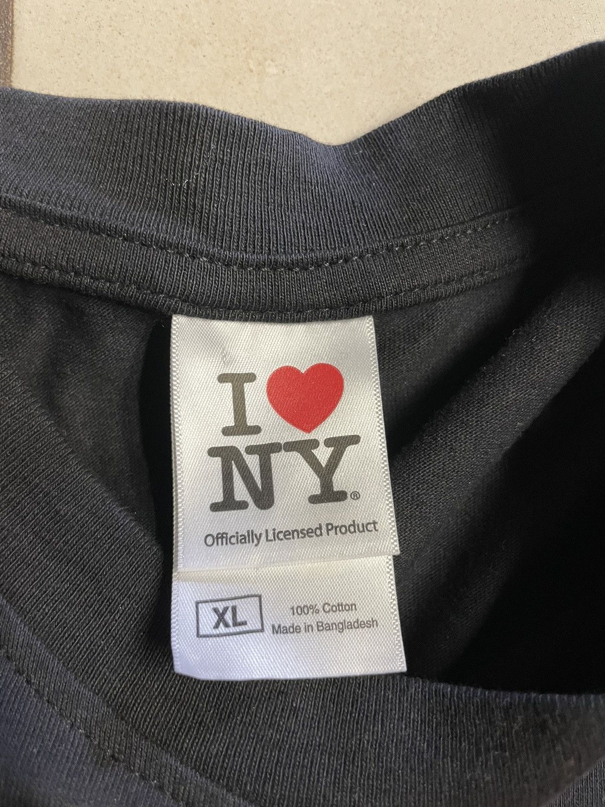Japanese Brand × Vintage Vintage I Love NY Tee Like Number (N)ine Size US XL / EU 56 / 4 - 2 Thumbnail