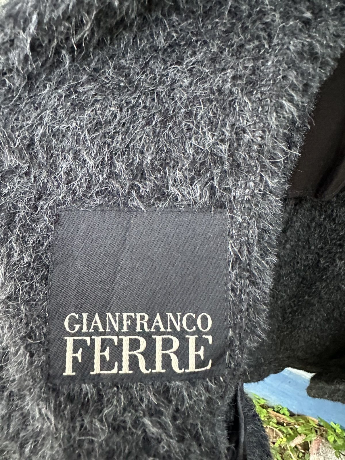 Gianfranco Ferre Gianfranco Ferre Faux Fur Double Collar Jacket Size M / US 6-8 / IT 42-44 - 9 Thumbnail