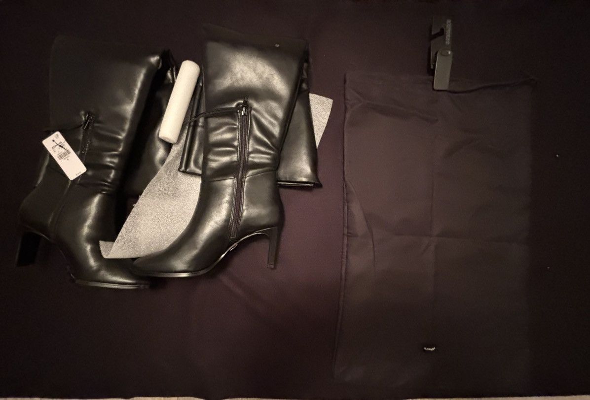 Express Brian Atwood x Express Over The Knee Heeled Boots Size US 6 / IT 36 - 8 Thumbnail