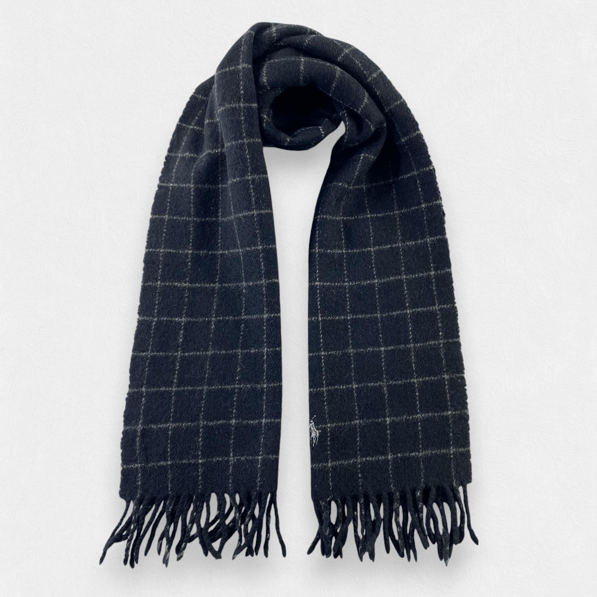 Polo Ralph Lauren Polo Ralph Lauren Scarf Plaid Neck Wrap Wool Muffler Size ONE SIZE - 1 Thumbnail