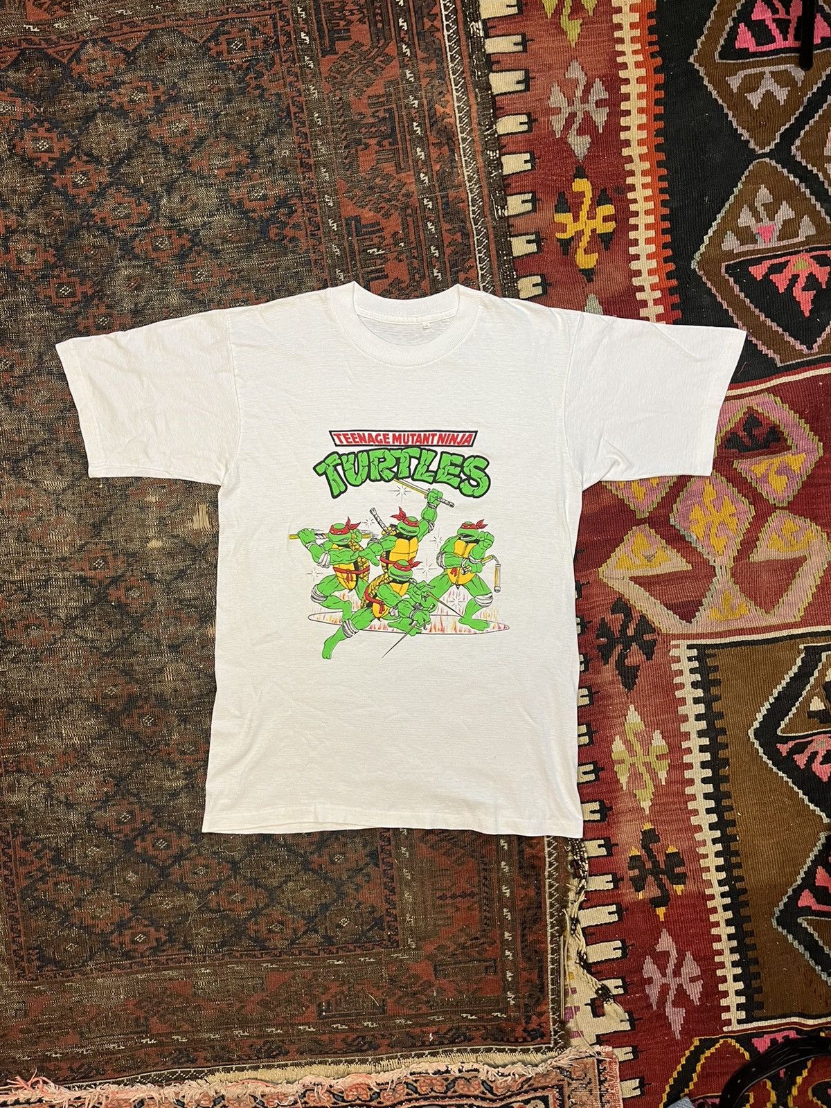 Movie × Streetwear × Vintage Vintage 1980’s Teenage Mutant Ninja ...