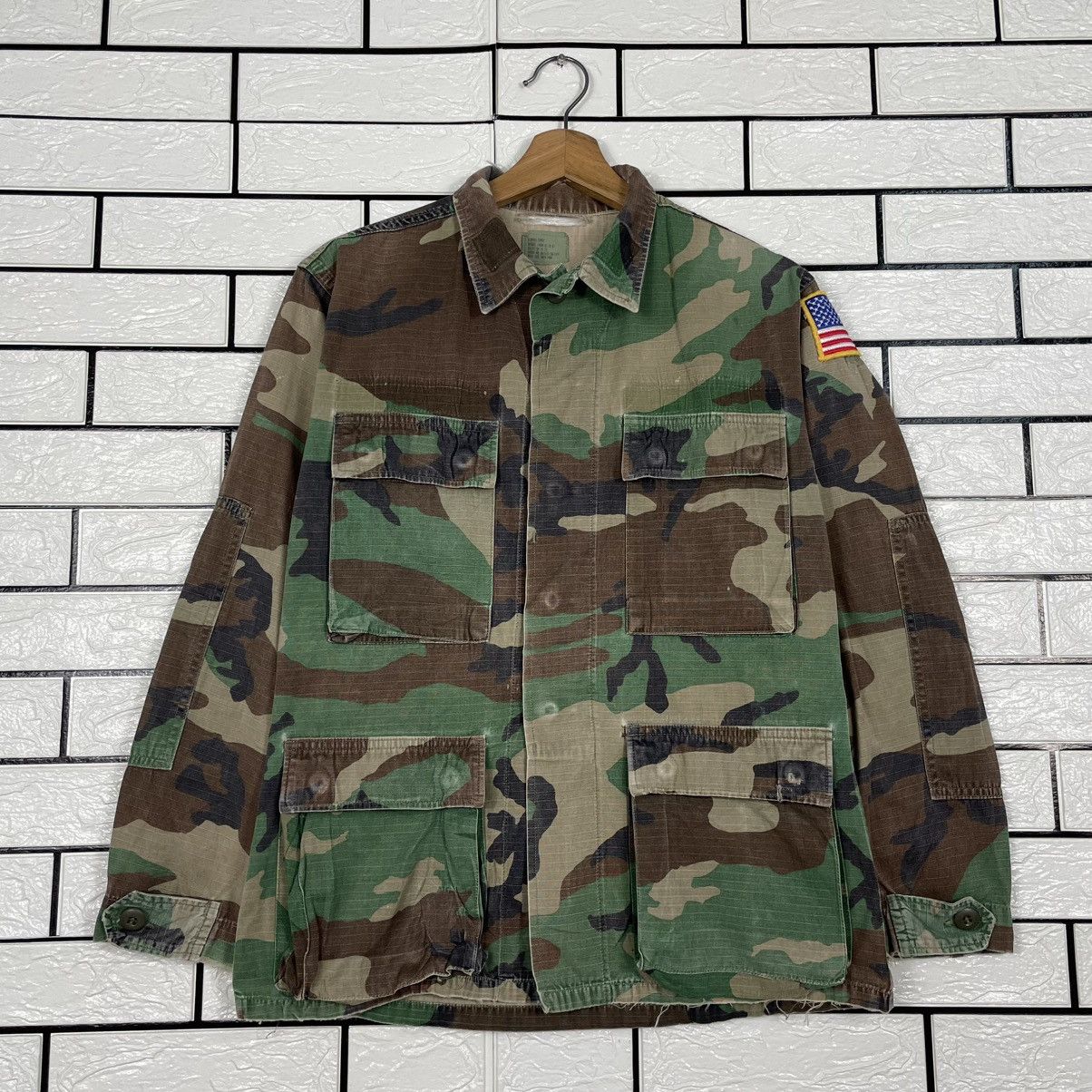 Other Vintage Nato US Army Camo Combat Jacket Size US XS / EU 42 / 0 - 1 Thumbnail