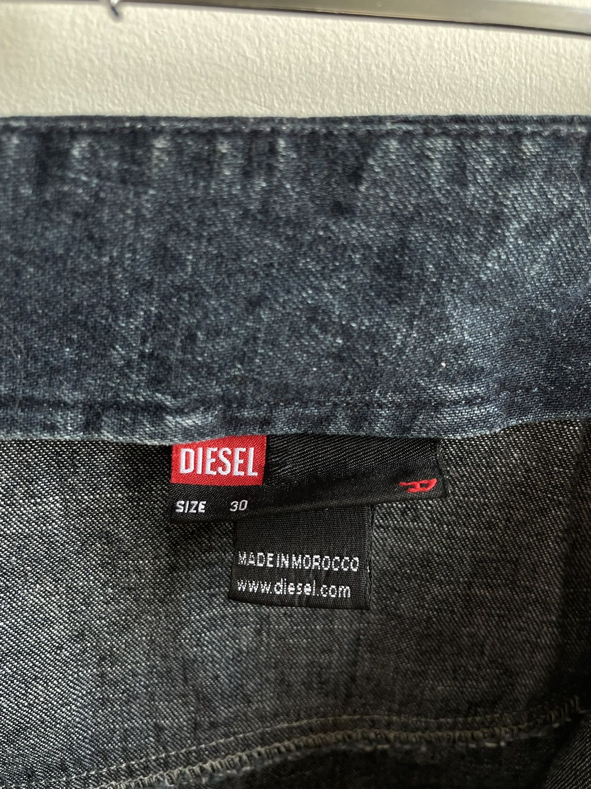 Diesel Denim Mini Skirt With Buckle Size 30" / US 8 / IT 44 - 5 Thumbnail