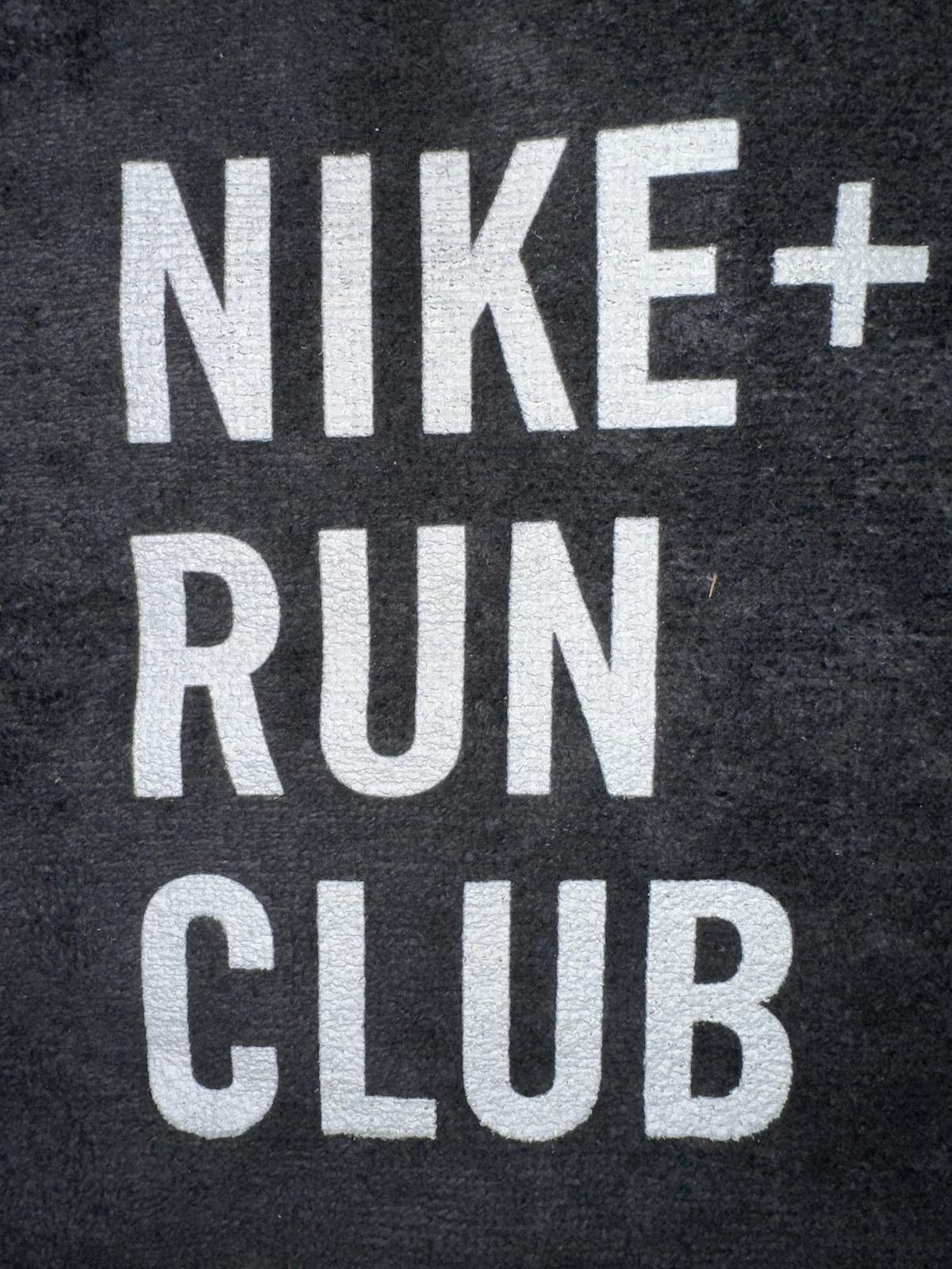 Nike Nike+ Run Club Running Black Towel Size ONE SIZE - 2 Thumbnail