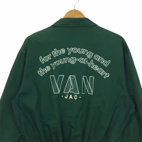 Van VAN JAC JAPAN Young At Heart Punk Rebel Jacket Windbreaker Size US M / EU 48-50 / 2 - 6 Thumbnail