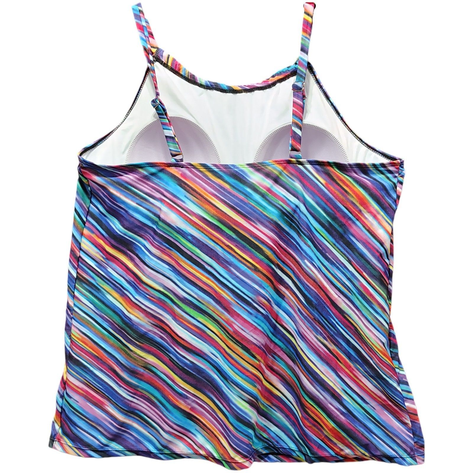 Other Yonique - Women's Top Swimsuit - Multicolor - 20W Size ONE SIZE - 2 Thumbnail