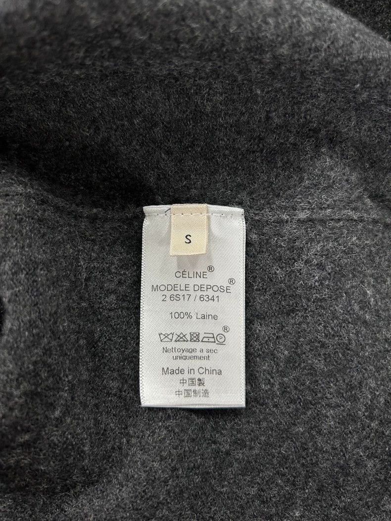 Celine Celine Gray Knit Dress with Crochet Details Size US S / EU 44-46 / 1 - 8 Thumbnail