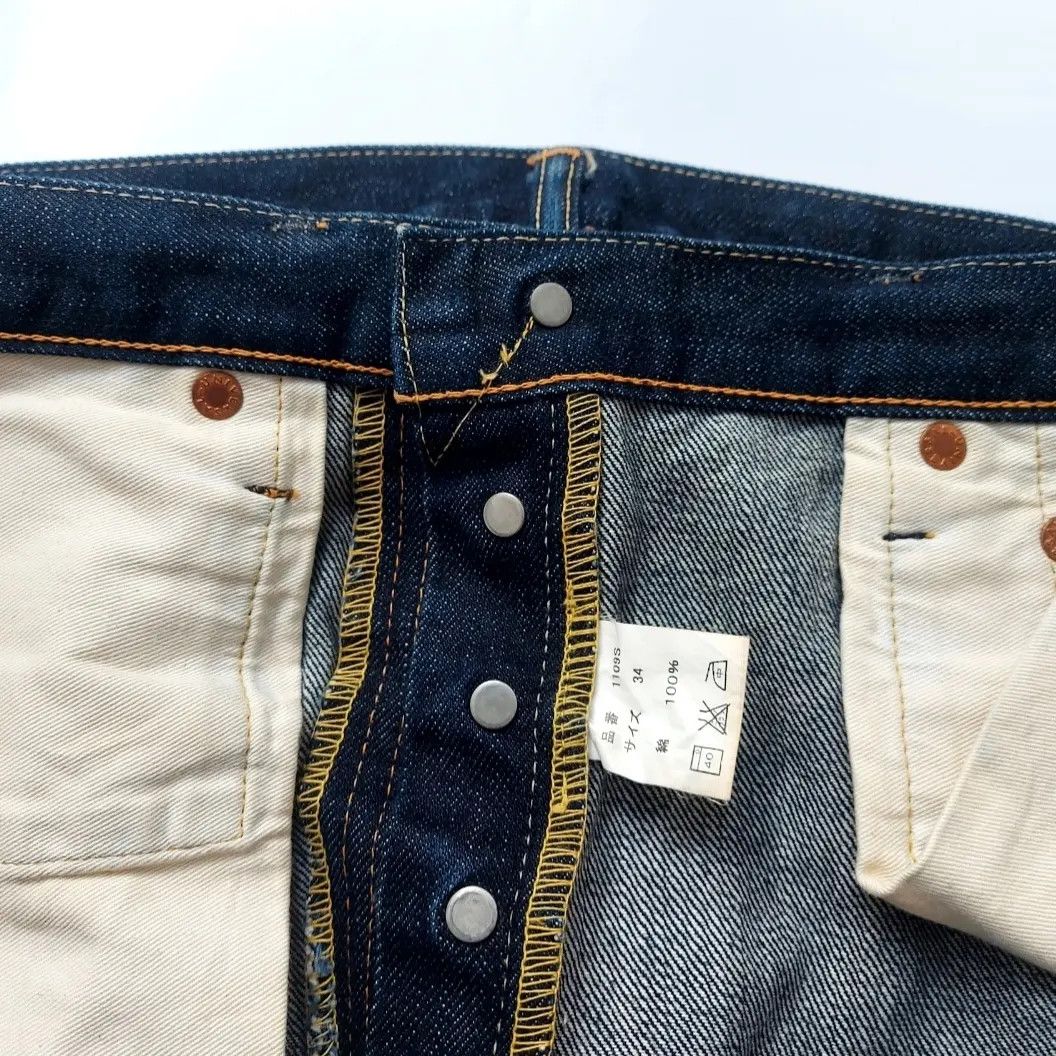 Full Count & Co. × Japanese Brand Fullcount Lot 1109S Selvedge Jeans Size US 34 / EU 50 - 11 Thumbnail