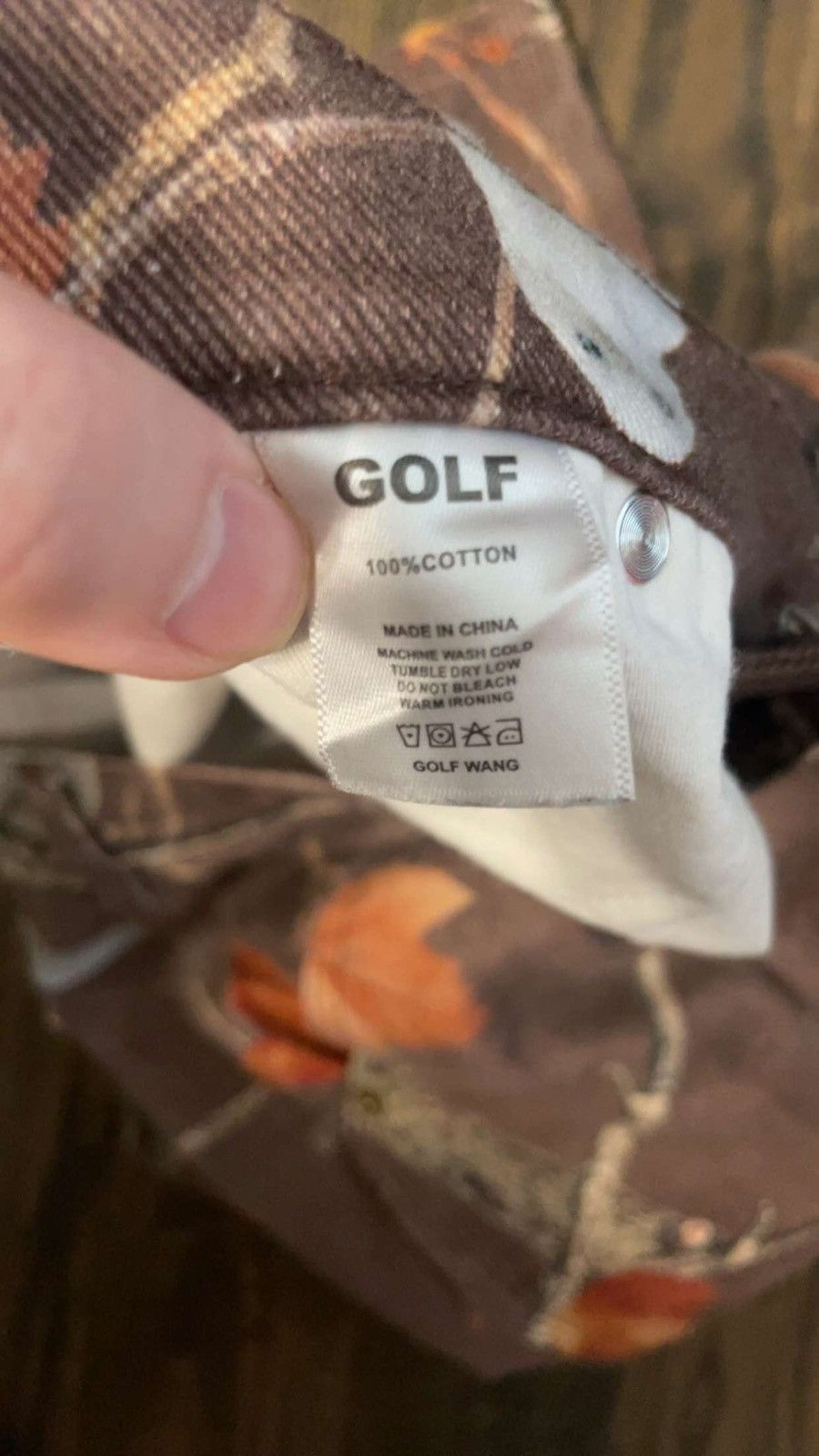 Golf Wang × Tyler The Creator Golf Wang A/W 2021 Owl Brushed Work Pants Size US 32 / EU 48 - 7 Thumbnail