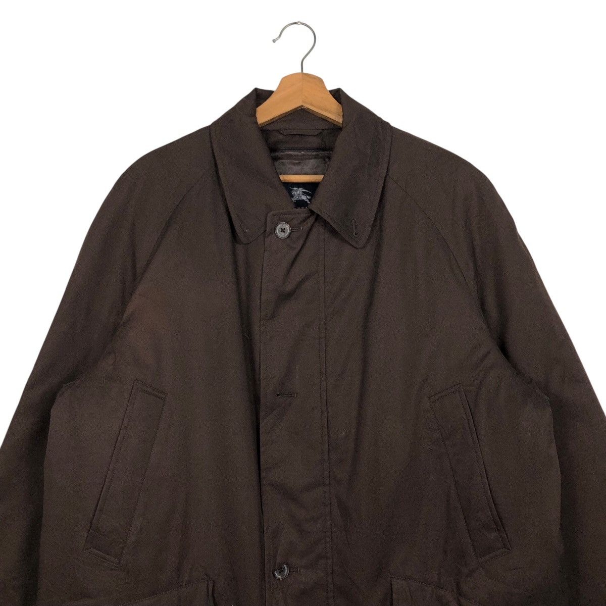 📌Vintage Long Jacket Chore Burberry London Nova Check
