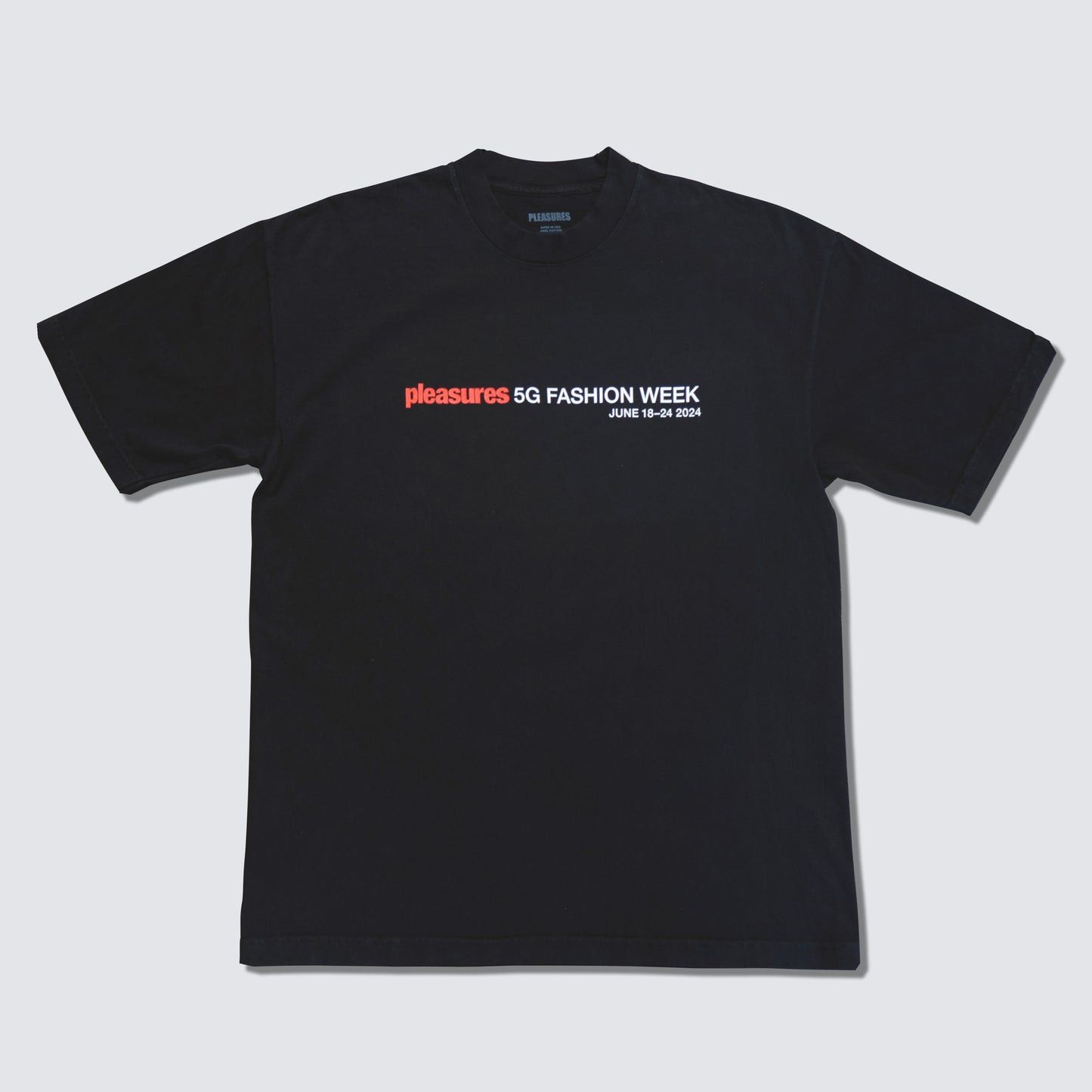 Pleasures Pleasures 5g Fashion Week Tee Size US M / EU 48-50 / 2 - 2 Thumbnail