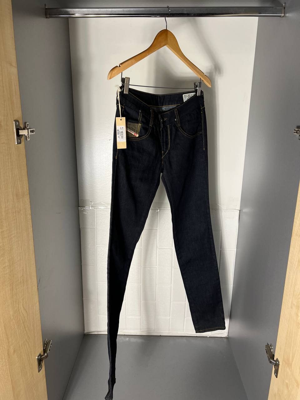 Diesel VINTAGE DIESEL INDUSTRY DENIM DIVISION DENIM SKINNY Y2K 90s Size 28" / US 6 / IT 42 - 5 Thumbnail