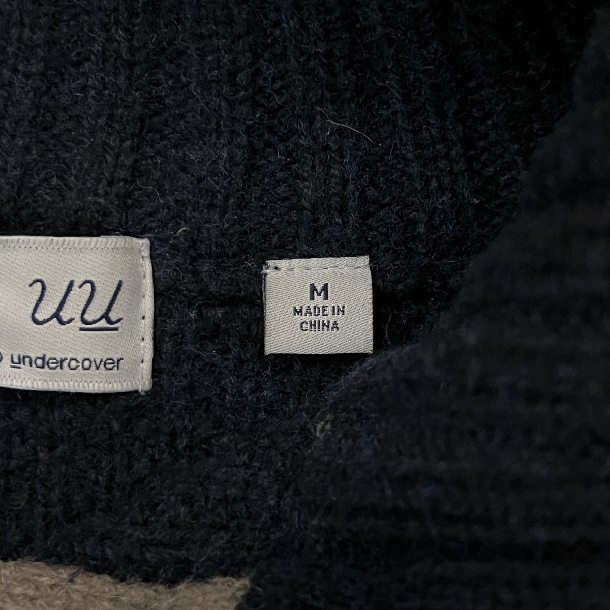 Undercover Undercover by Uniqlo Colorblock Zip Knit Cardigan Size US S / EU 44-46 / 1 - 12 Thumbnail