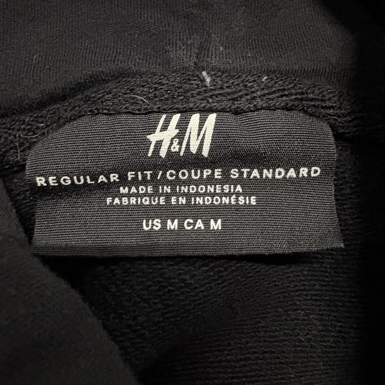 Vintage Crazy Vintage Y2K/2000s Blank Black Streetwear H&M Quality Hoodie! Size US M / EU 48-50 / 2 - 3 Thumbnail