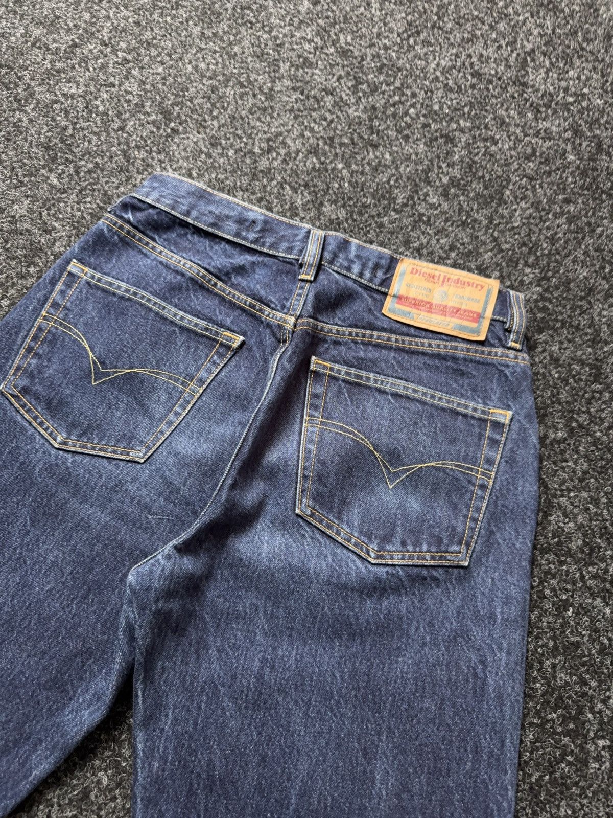 Diesel Luxury 90s Retro Diesel Industry Italy Rock Punk Jeans Y2K Size US 30 / EU 46 - 14 Thumbnail