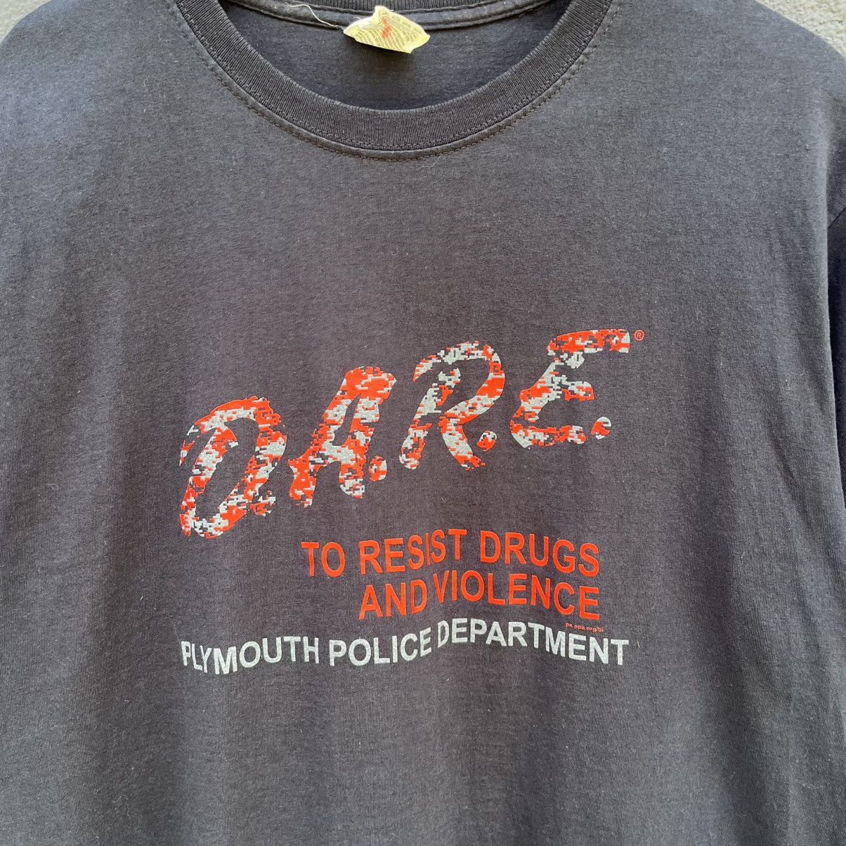 D.A.R.E Thrashed Faded Vintage D.A.R.E Tee Size US M / EU 48-50 / 2 - 2 Thumbnail