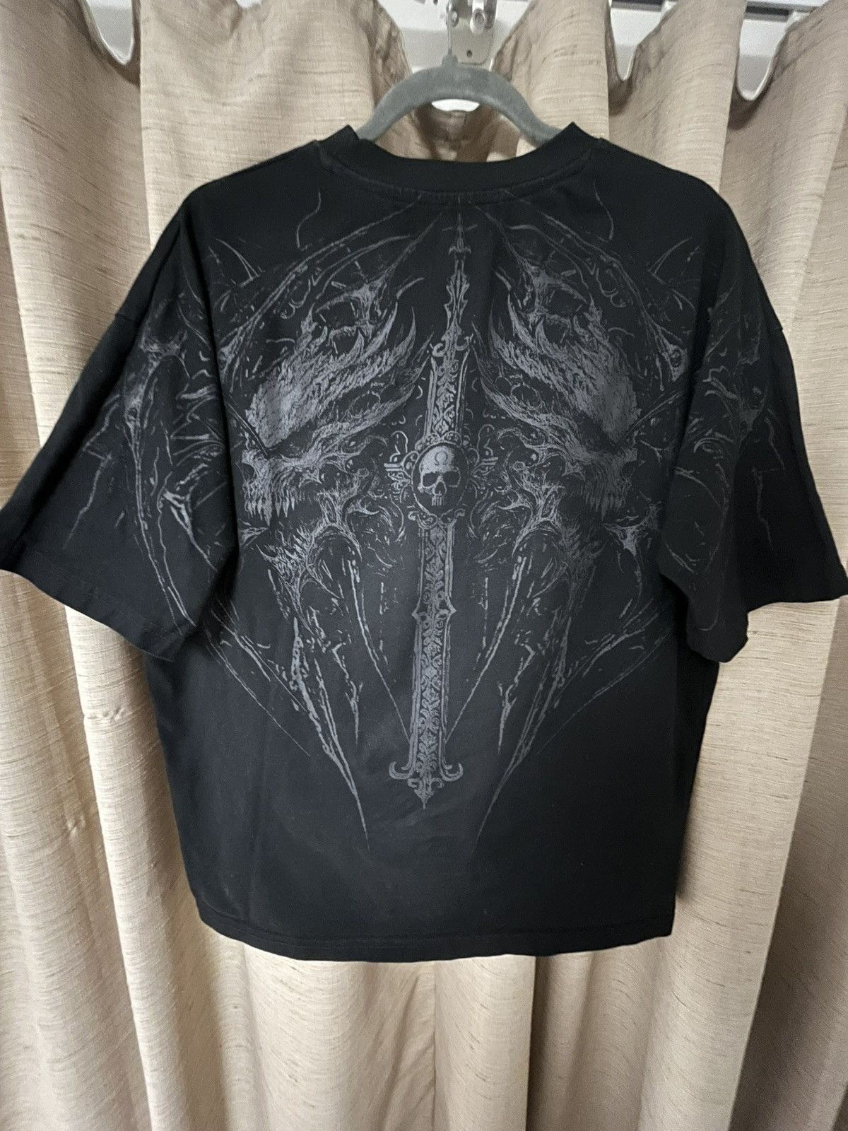 Other BreatheDivinity Black Oversized T-Shirt Size US M / EU 48-50 / 2 - 2 Thumbnail