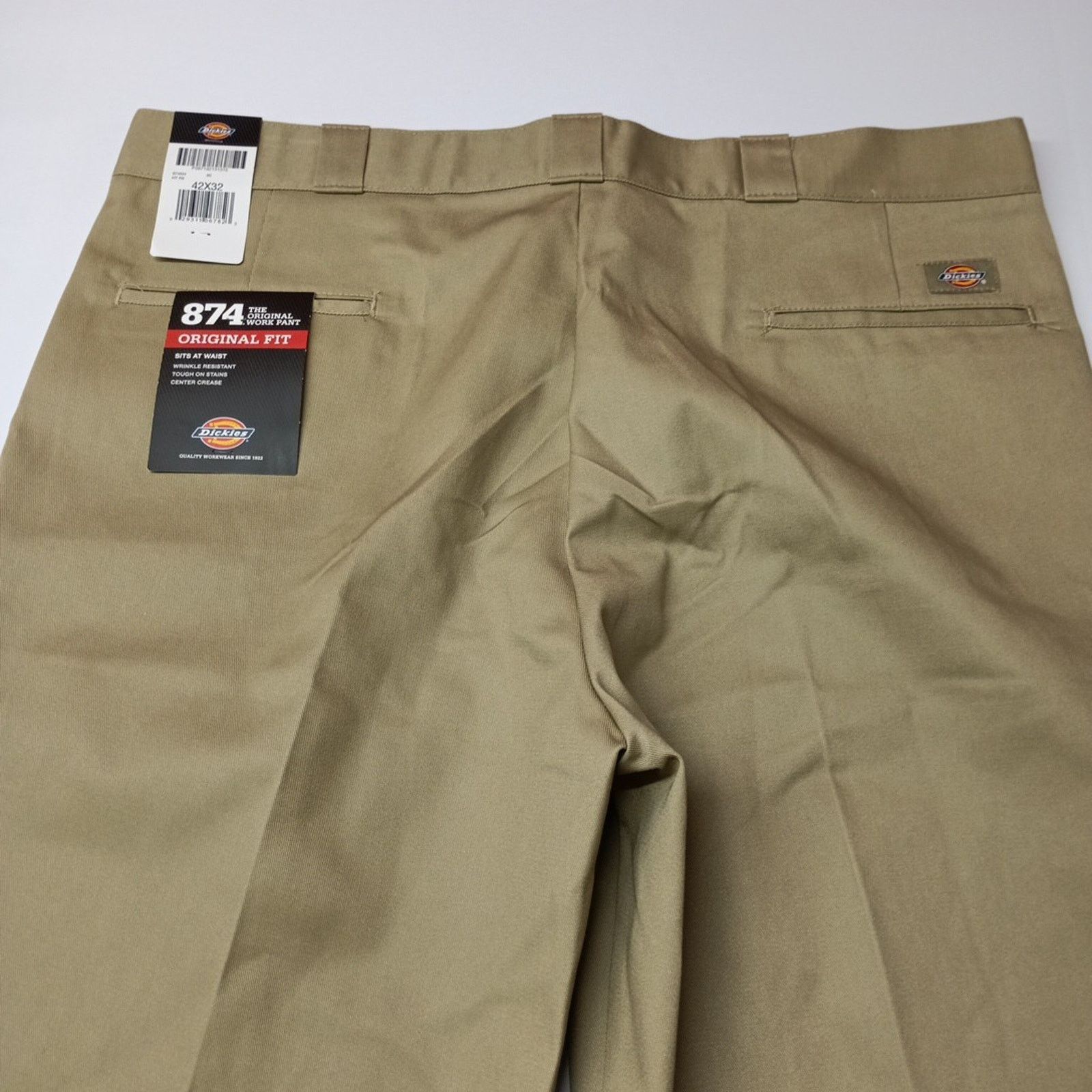 Dickies Dickies 874 Work Pants Men's 42x32 Khaki Original Fit Size US 42 / EU 58 - 7 Thumbnail
