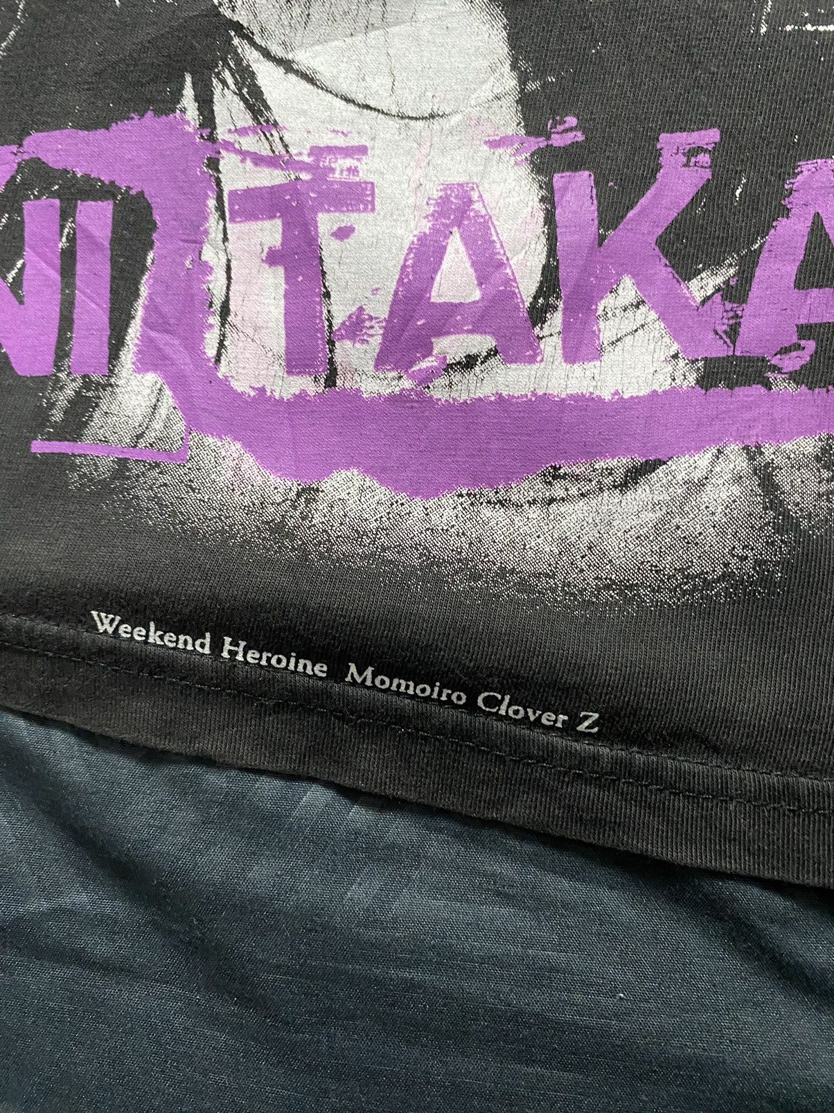 Band Tees × Japanese Brand Reni takagi weekend heroine momoiro clover z T-shirt Size US XL / EU 56 / 4 - 2 Thumbnail