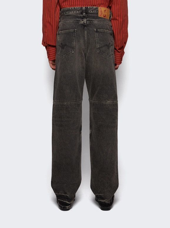 Martine Rose o1mle0326 Panelled Jeans in Black Size US 30 / EU 46 - 4 Thumbnail