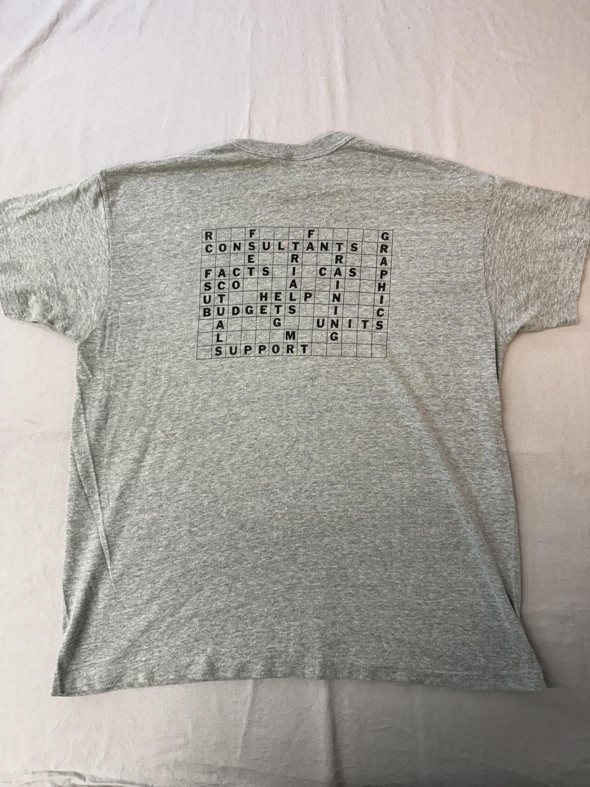 Hanes VTG Ohio Bell T-shirt Celic Handshake Crossword on Back XL Size US XL / EU 56 / 4 - 2 Thumbnail