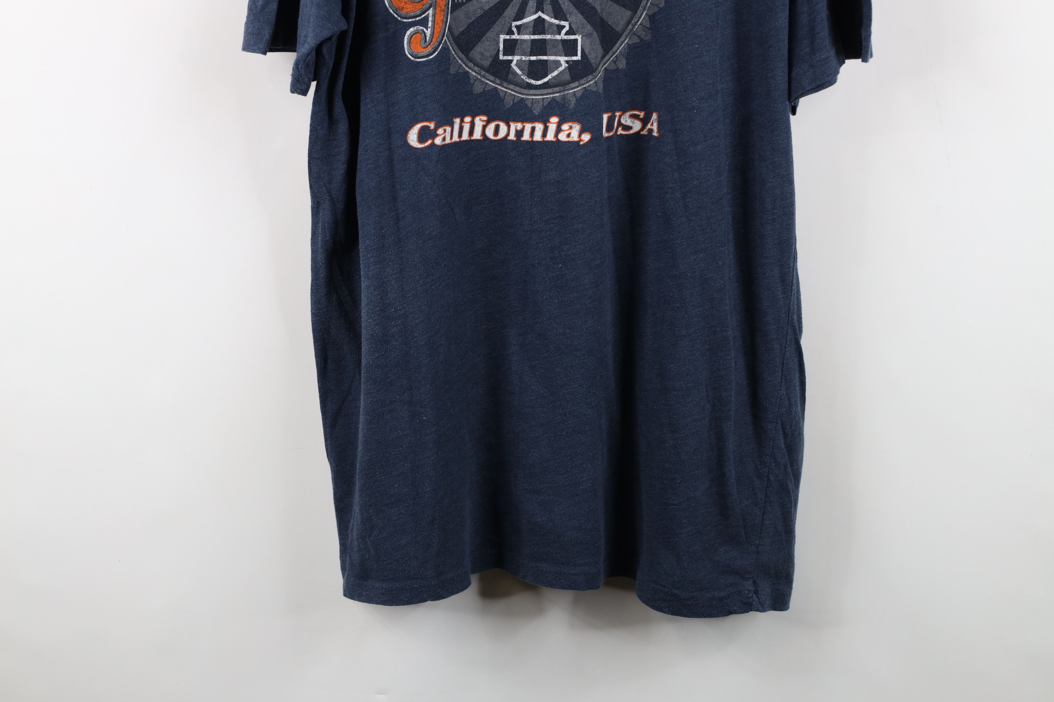 Harley Davidson Vintage Y2K Harley Davidson Jersey Knit Short Sleeve T-Shirt Size US XL / EU 56 / 4 - 14 Thumbnail