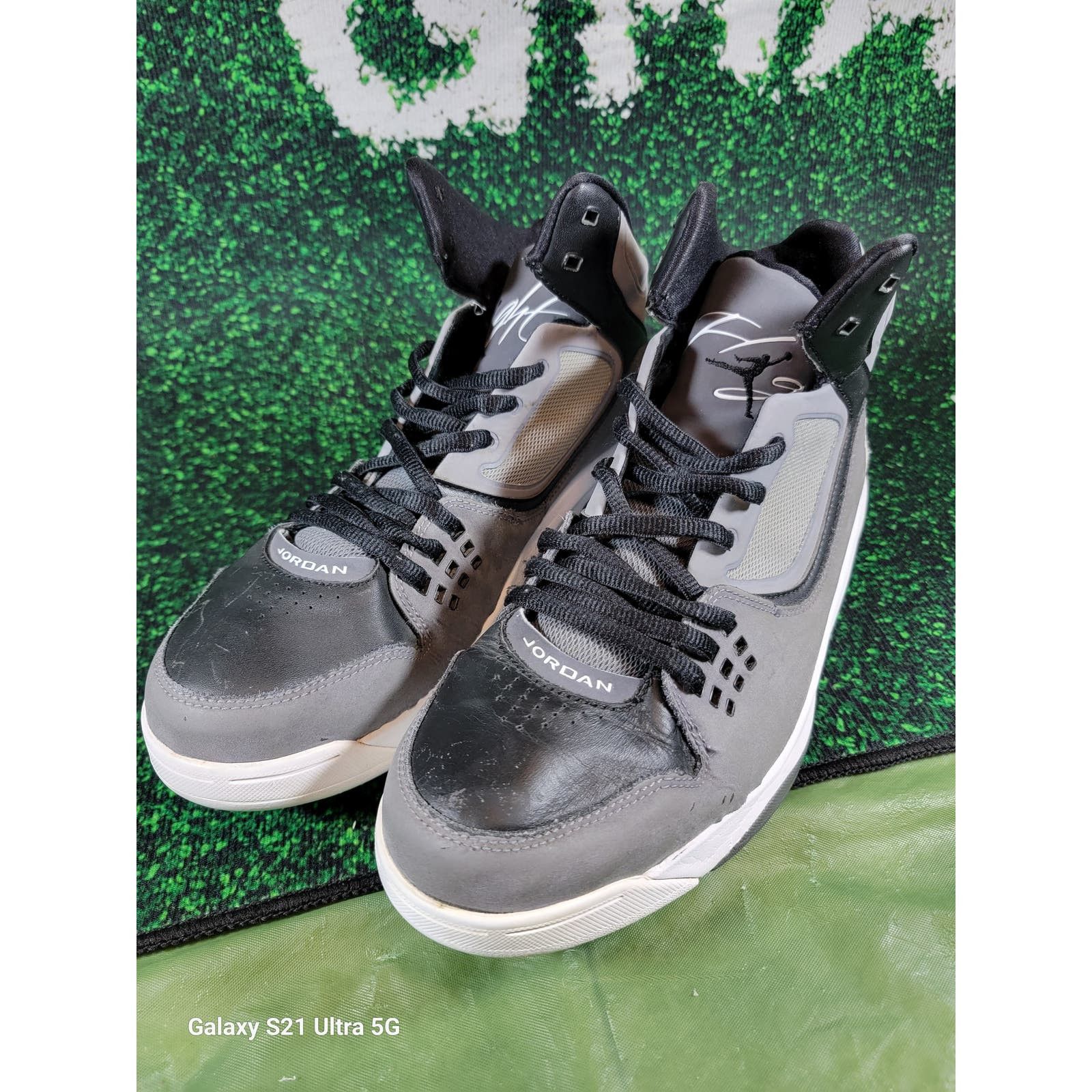 ? Jordan Flight Runner 2 “Infrared 23 White Black” 12M Jordan Flight 23 Black | Grailed main image 2