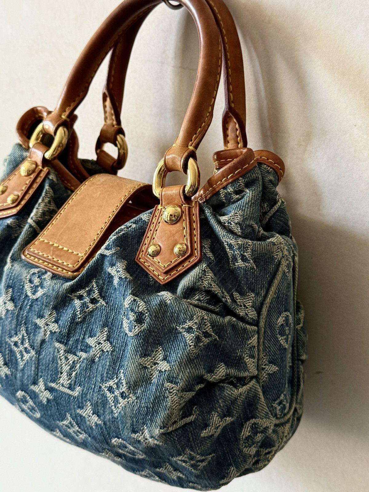 Louis Vuitton × Marc Jacobs Louis Vuitton - Marc Jacobs - 2005 - Mini Pleaty Denim Bag Size ONE SIZE - 12 Thumbnail