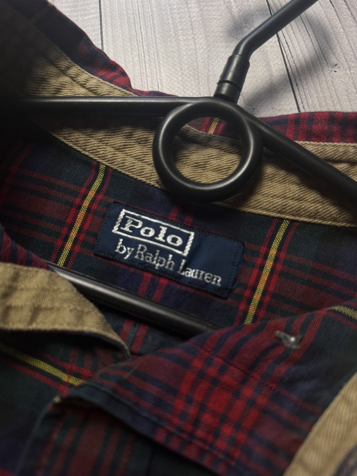 Polo Ralph Lauren × Vintage Vintage Polo Ralph Lauren shirt plaid size XXXL rare Size US XXL / EU 58 / 5 - 4 Thumbnail