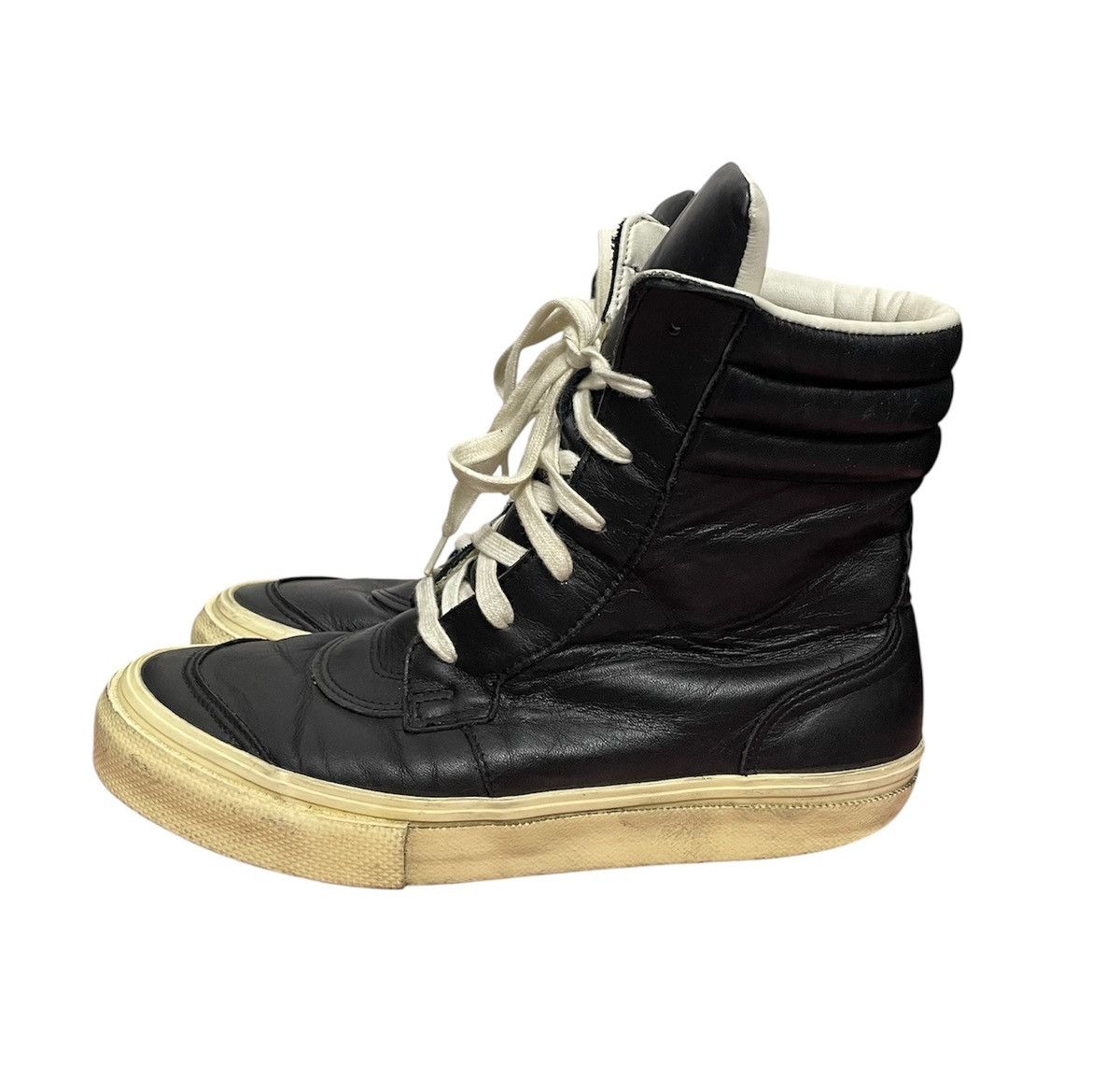 Yohji Yamamoto Vintage Yohji Yamamoto Geobasket Shoes Rick Owens Style Size US 7 / EU 40 - 2 Thumbnail