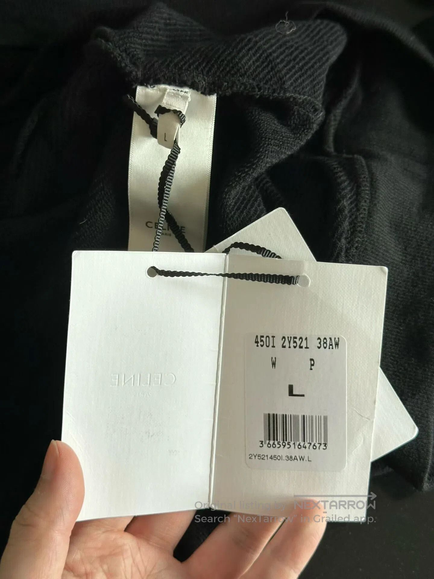 Celine CELINE Black Hoodie| Size US L / EU 52-54 / 3 - 4 Thumbnail