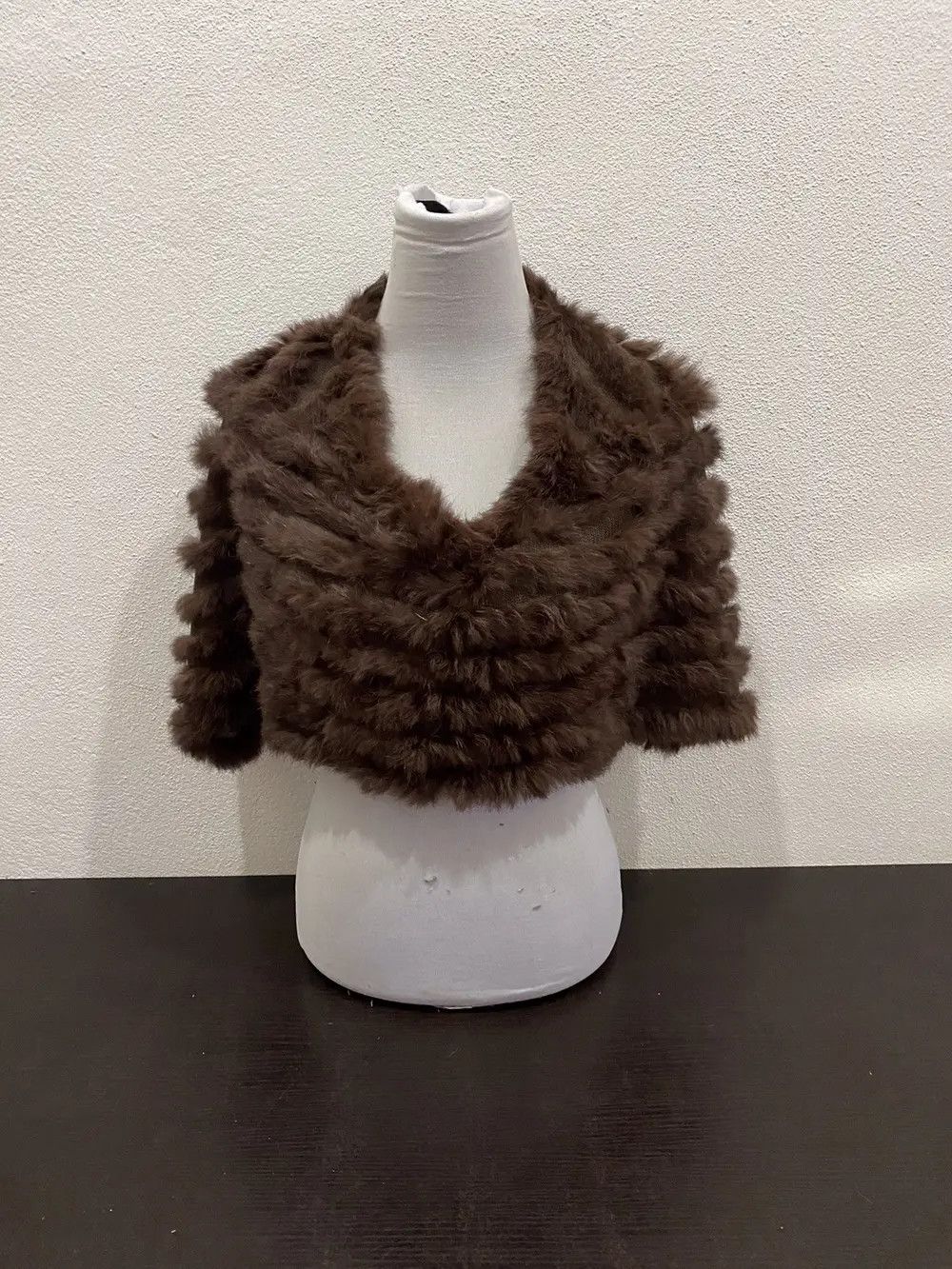 Japanese Brand Japanese Brand Real Rabbit Mink Fur Fleece Capes Size US M / EU 48-50 / 2 - 2 Thumbnail
