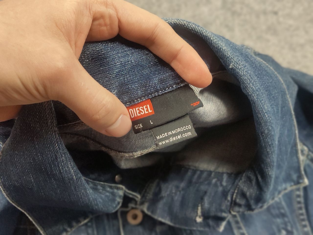 Diesel Vintage 90's Diesel Gregg Denim Button Jacket Y2K Style LGB Size US L / EU 52-54 / 3 - 10 Thumbnail