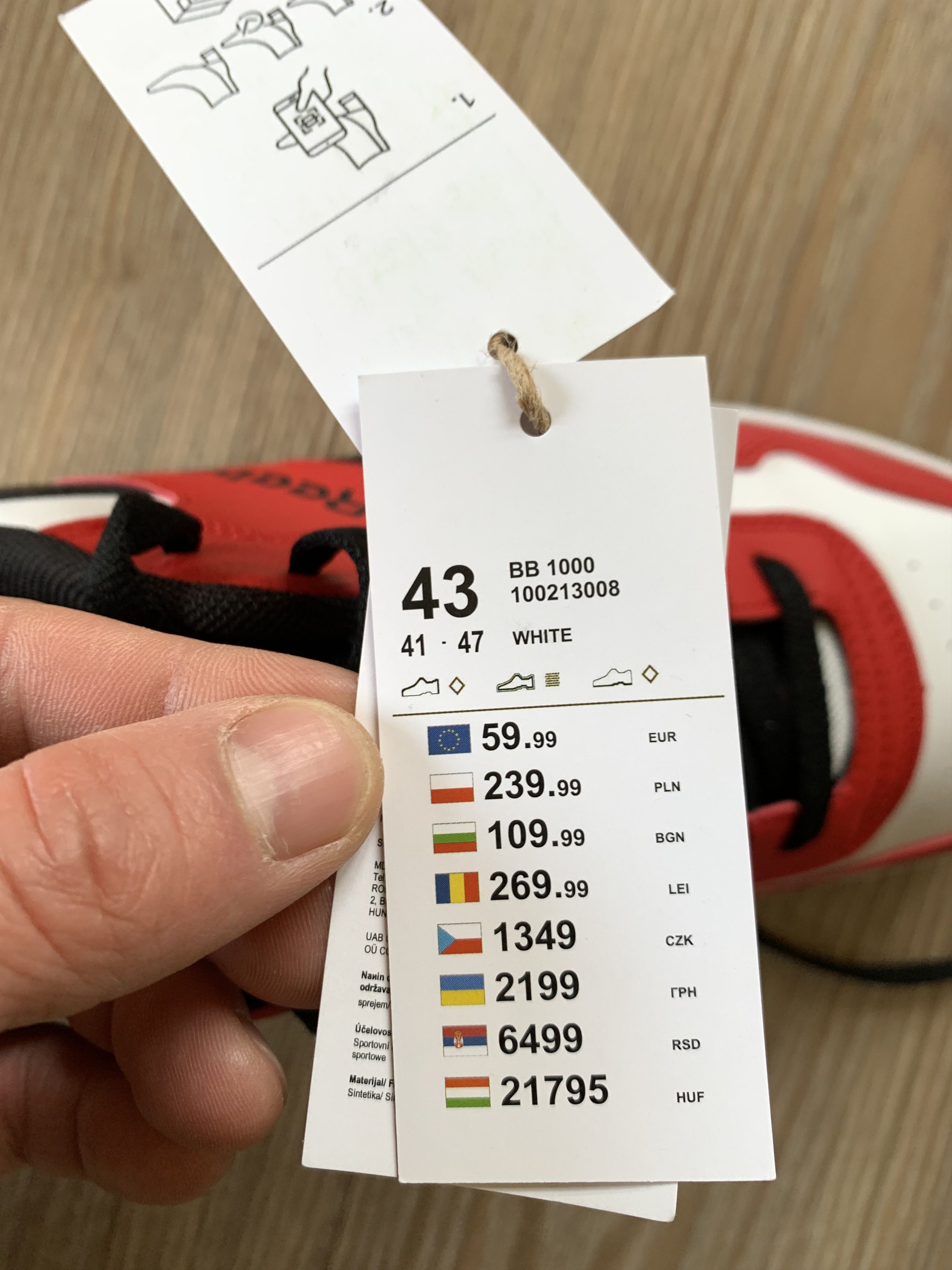 Reebok Mens Reebok BB 1000 Sneakers Size US 10 / EU 43 - 12 Thumbnail