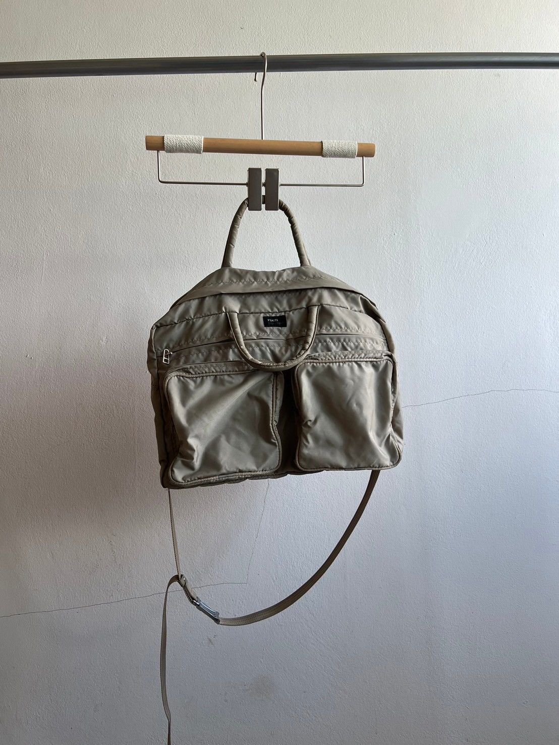 Yohji Yamamoto Y'saccs Pour Femme Multi Pocket Nylon Sling/Hand Bag Size ONE SIZE - 5 Thumbnail