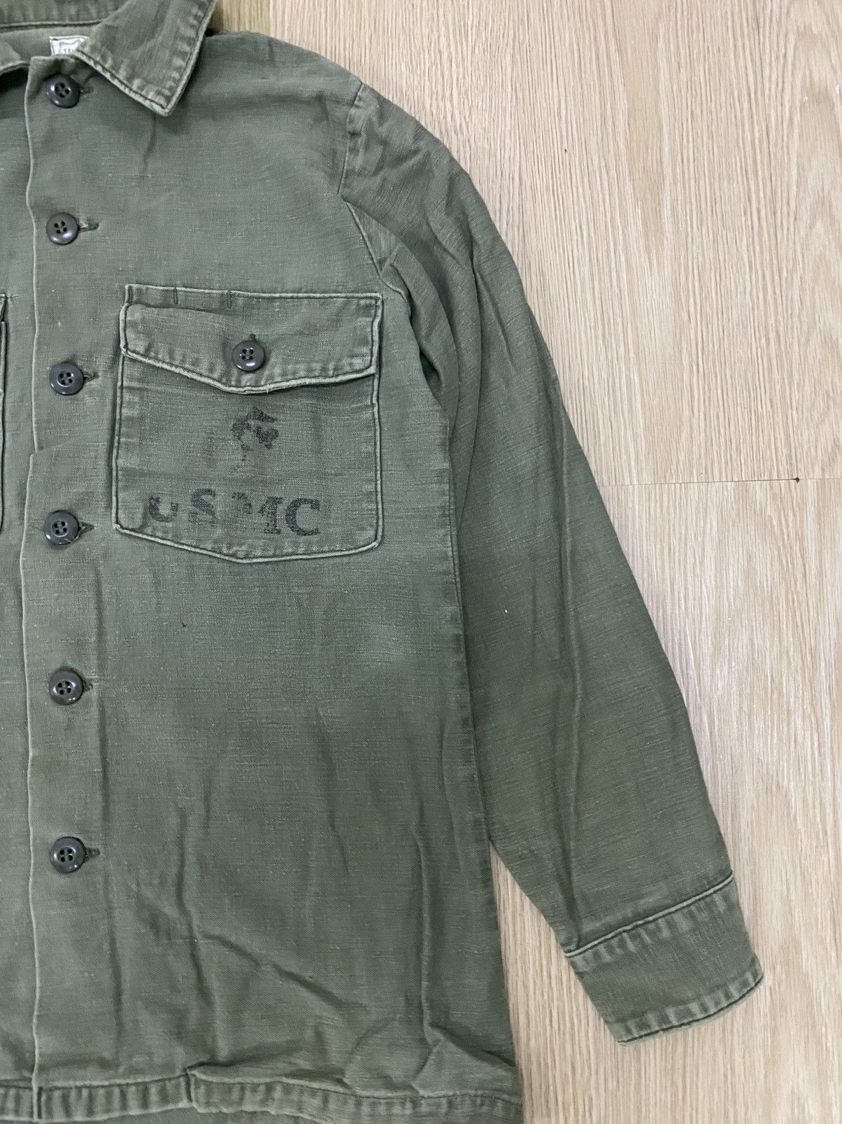 Vintage Vintage og 107 sateen utility military button ups Size US M / EU 48-50 / 2 - 2 Thumbnail