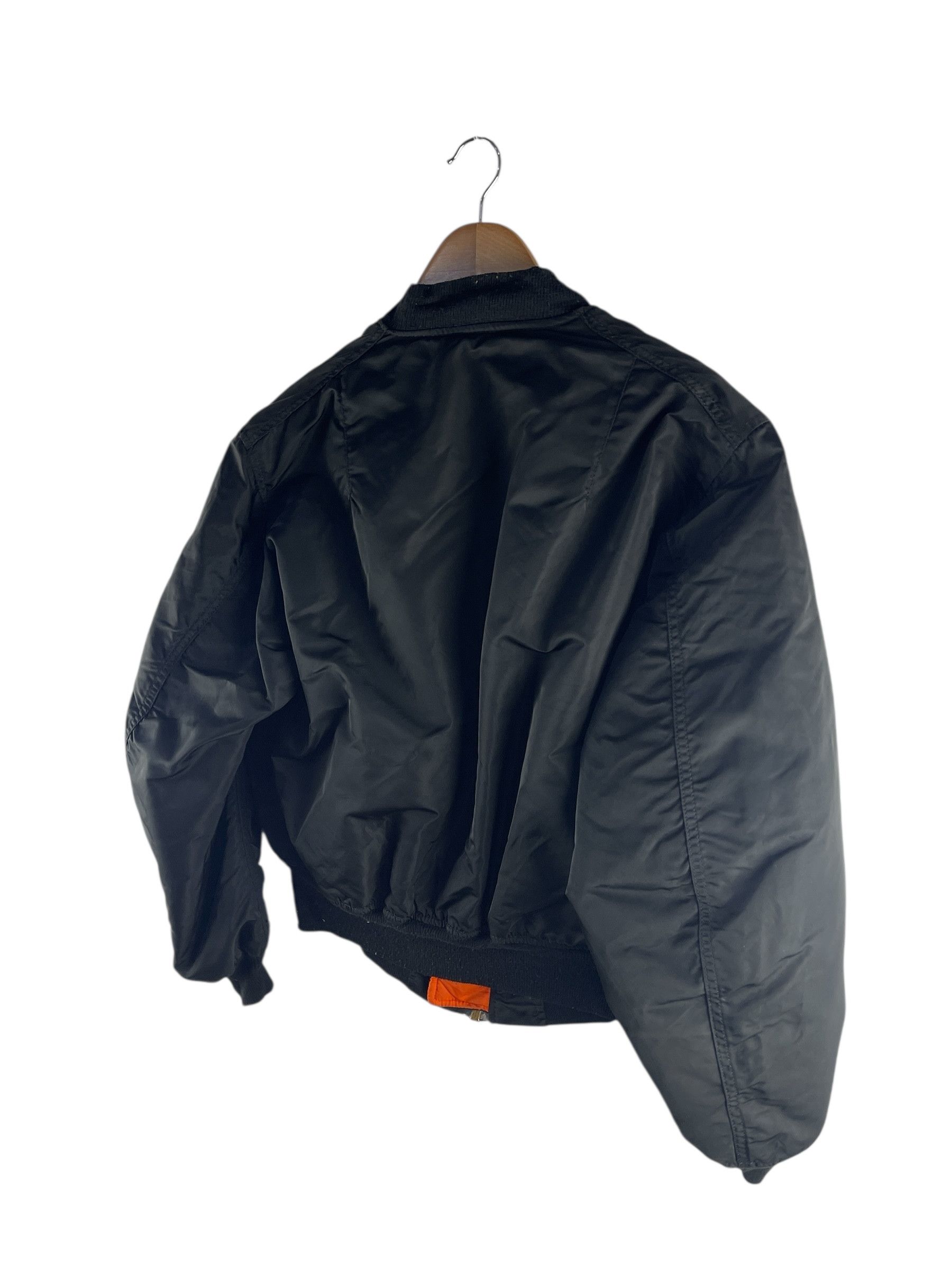 Alpha Industries Vintage Alpha MA-1 Military Style Flight Jacket Size US L / EU 52-54 / 3 - 7 Thumbnail