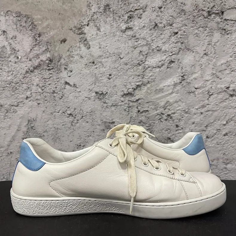 Gucci Gucci White Sneakers with Red Logo-2505 Size US 7 / EU 40 - 4 Thumbnail